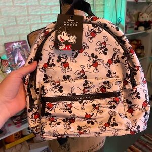Bioworld Mickey Mouse Black and White Backpack